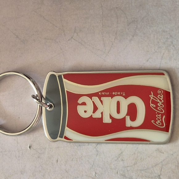 Coca Cola Red Phone Charm Keychain - Picture 2 of 2